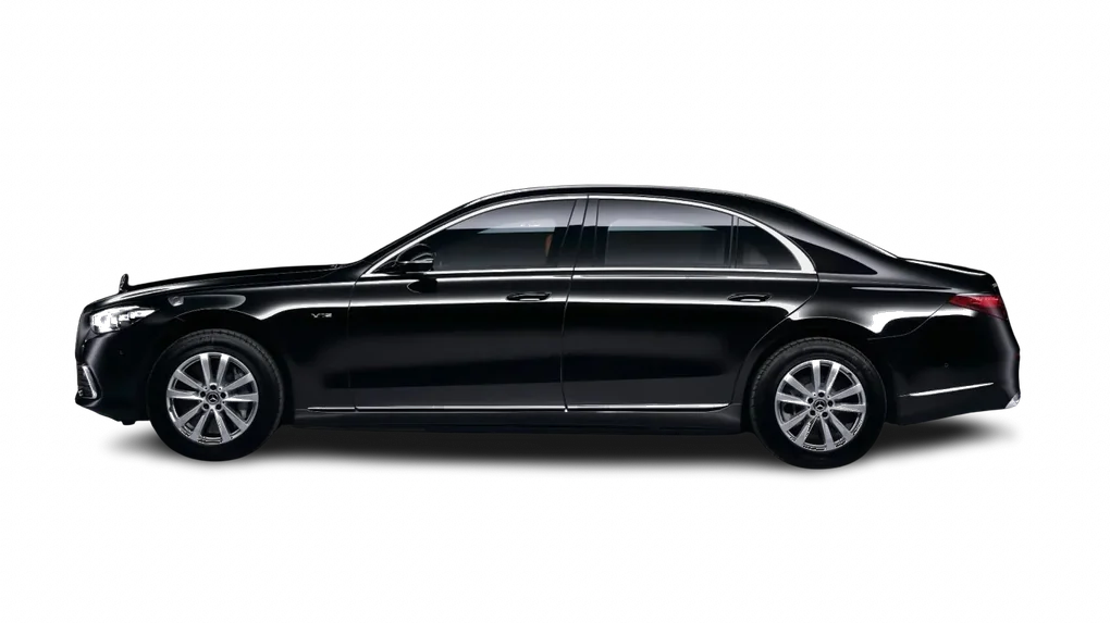 Black Mercedes S-Class — LuxuryCare