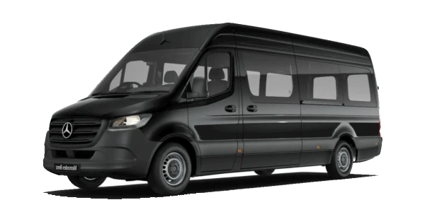 Black Mercedes Sprinter